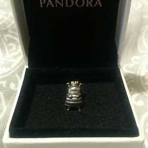 Pandora Retired two-tone Queen bee Charm